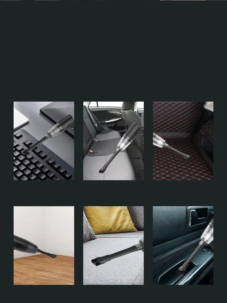 Handheld Wireless Car Vacuum Cleaner Portable High Suction Mini Car Vacuum Cleaner  Boost Charging Cleaner For Car Home My Store