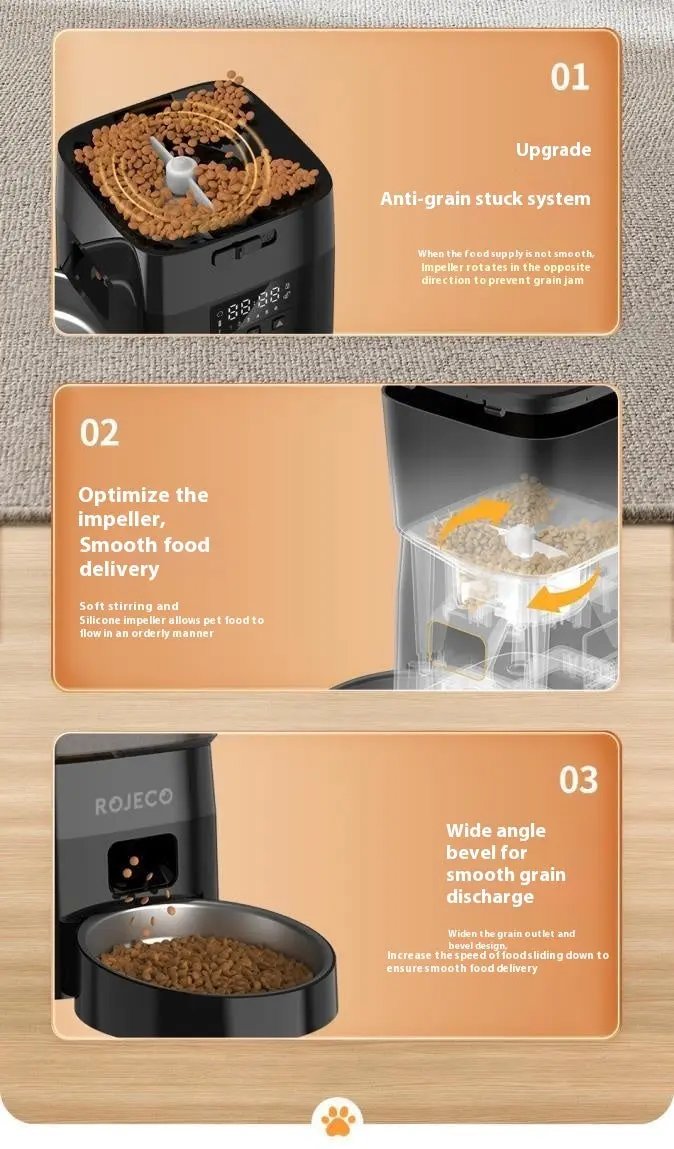 Automatic Pet Feeder Pet Feeding Machine My Store