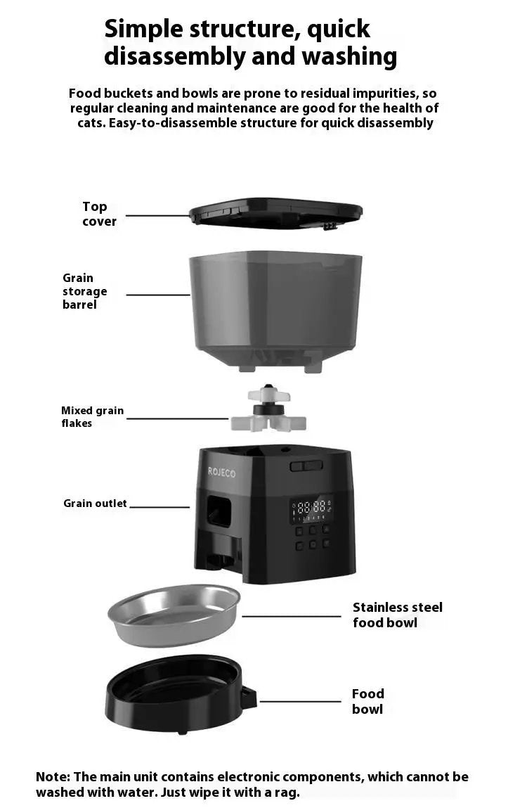 Automatic Pet Feeder Pet Feeding Machine My Store