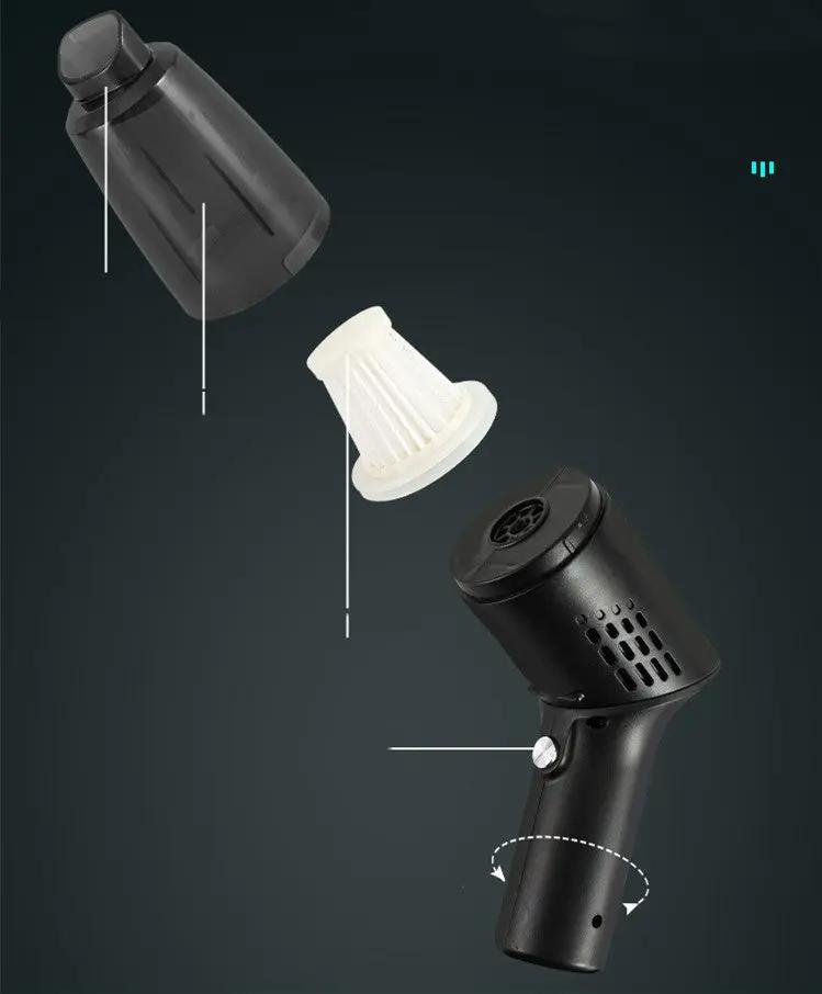 Handheld Wireless Car Vacuum Cleaner Portable High Suction Mini Car Vacuum Cleaner  Boost Charging Cleaner For Car Home My Store